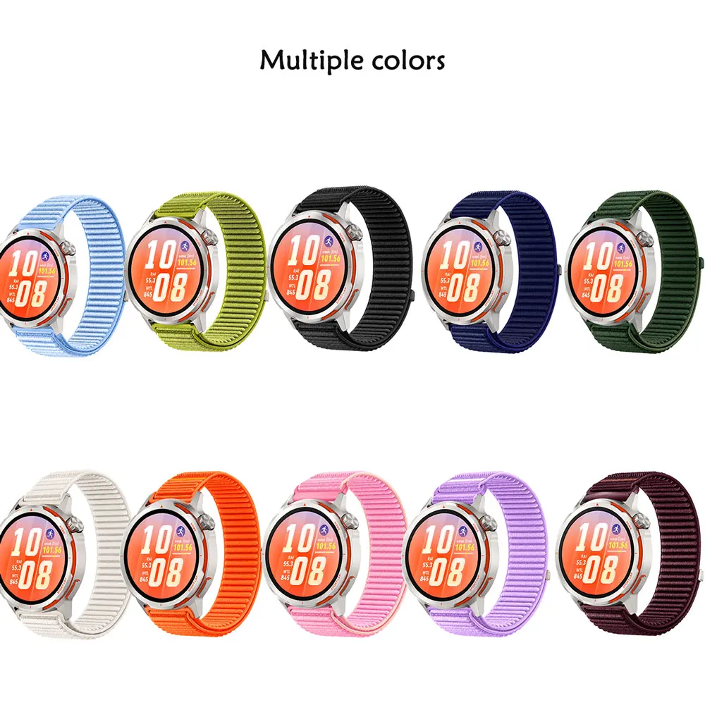 Rugged 22mm Special Nylon Watch Strap Replacement