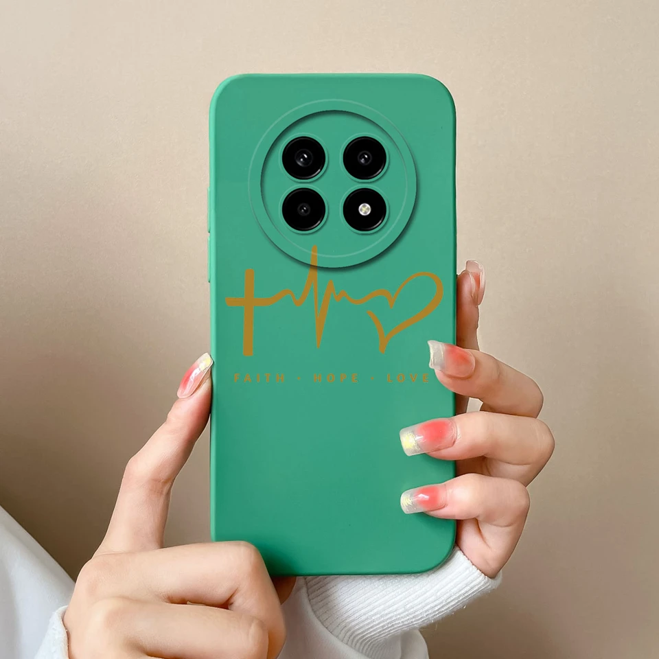 Love Heart Durable Non-Slip Protective Soft Back Cover