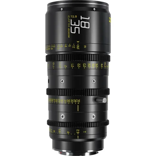 DZOFilm Catta Ace FF 18-35mm 35-80mm 70-135mm T2.9 T22 시네마 카메라 렌즈(PL/EF 블랙) 베이어닛 키트
