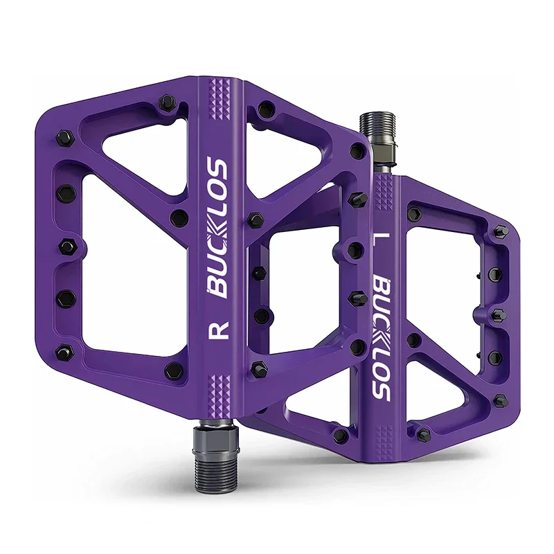 BUCKLOS Ultralight Sealed Bearing Flat Bicycle Pedals