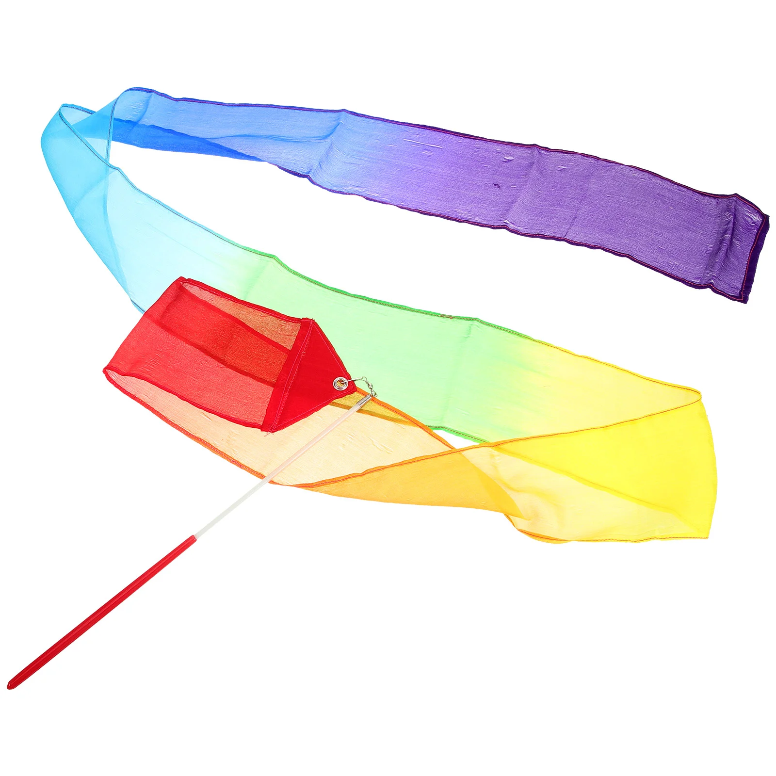 

Gymnastics Ribbon Streamers Dance Decorative Portable Colored Artistic Dancing Ribbons Kids Silk Play