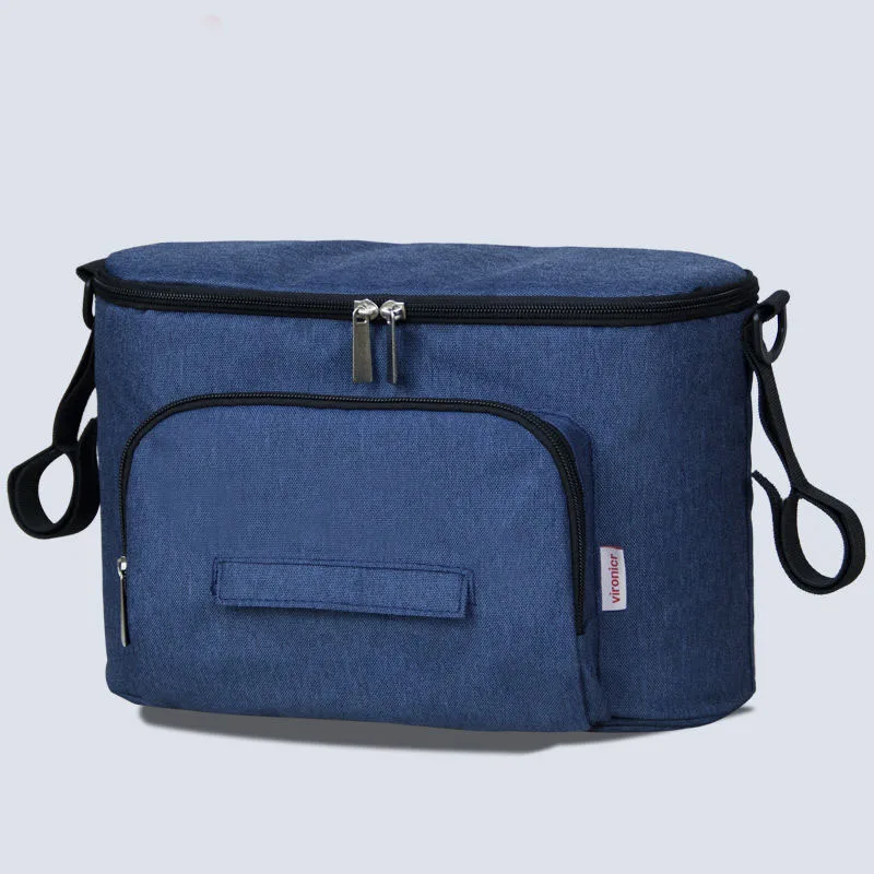 Baby Stroller Bag Diaper Organizer Parents Cup Holder Baby Diaper Organiser Bag Stroller Pouch with Tissue Case