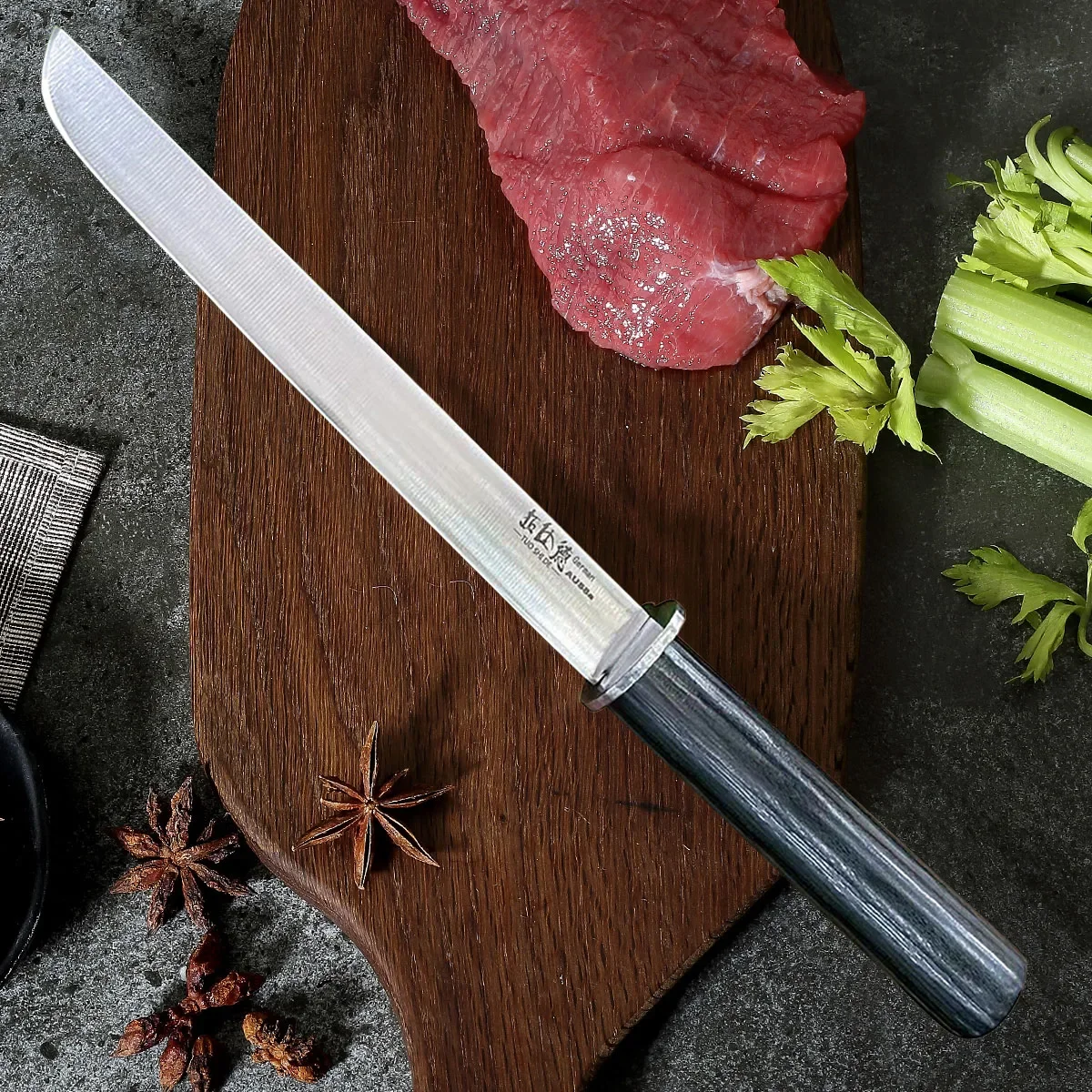 8Cr18Mov Japanese Knife Sashimi Sushi Utility Cutter Chef Cutting Boning Knife Meat Fish Cleaver Slicing kitchen knife meat cleaver