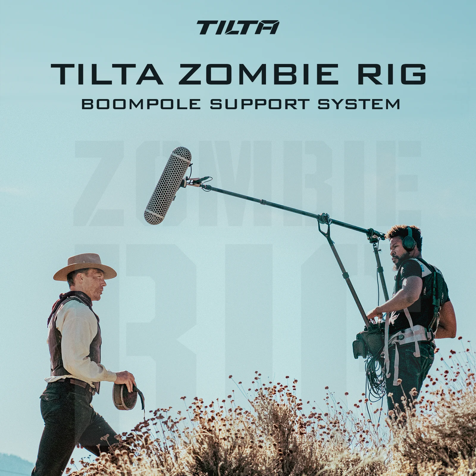 TILTA TA-ZR 좀비 리그 붐폴 지지대 시스템 마이크, 거치대 오디오 지지대 녹음기, 노동 절약형 확장, Orca Recordin