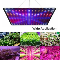 Indoor Plant Solution Energy Saving Led Grow Light for Plants Vegetables with Full Spectrum Uv Hook for Easy for Efficient