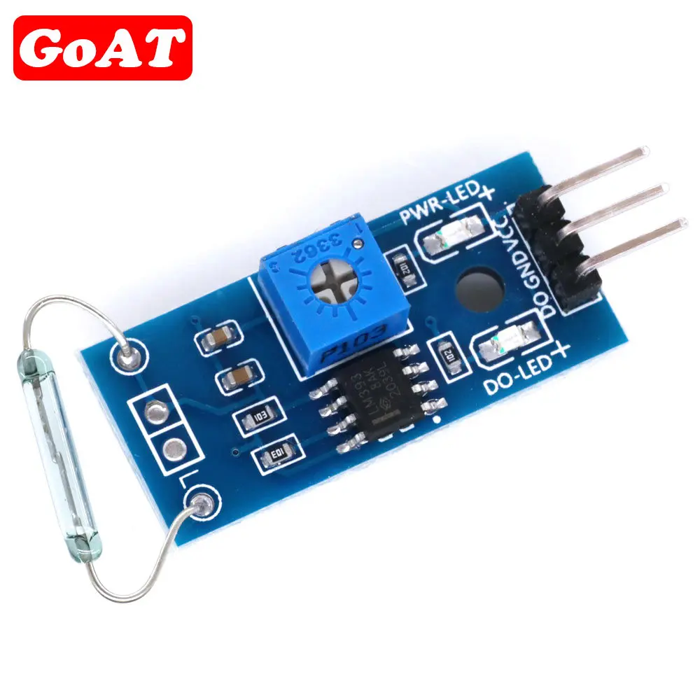 Reed Sensor Module Magnetron Module Reed Switch Magswitch Per Arduino