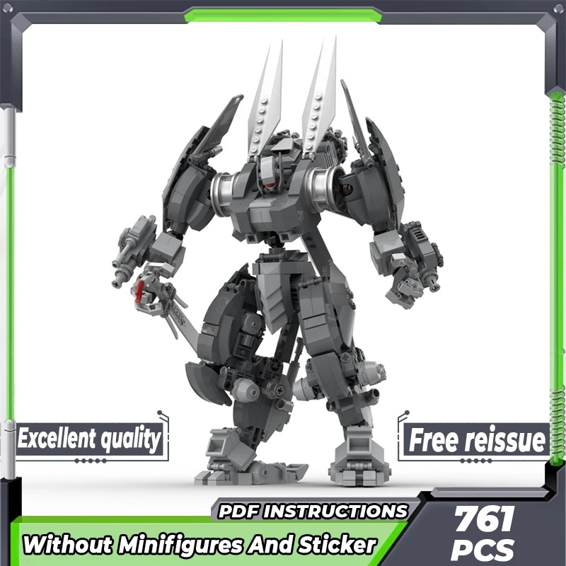 

Heavy Interceptor Model Moc Building Bricks Outrider Knight Technology Modular Blocks Gifts Christmas Toys DIY Sets Assembly