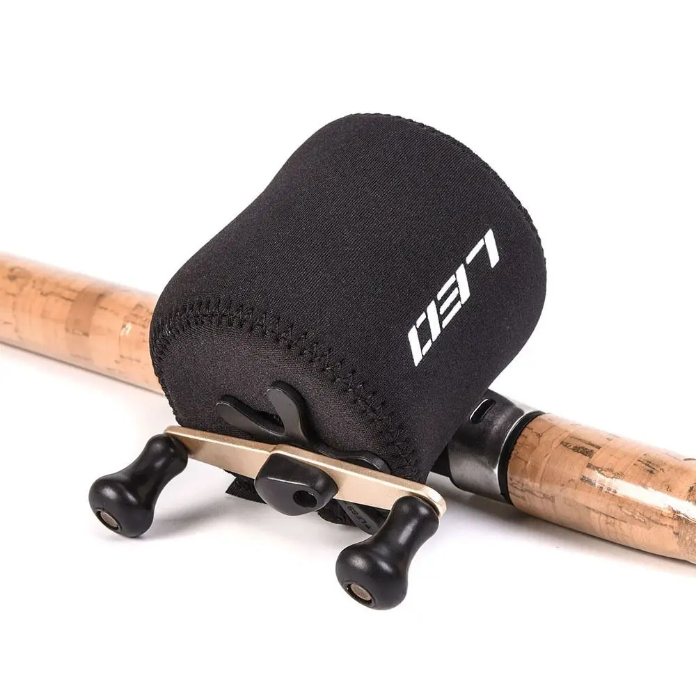 Description Picture 2 of itemLight Neoprene Fishing Tackle Fishing Boat Protection Jacket Fishing Reel Case SBR Protective Case Fishing Reel Bag Reel Cover