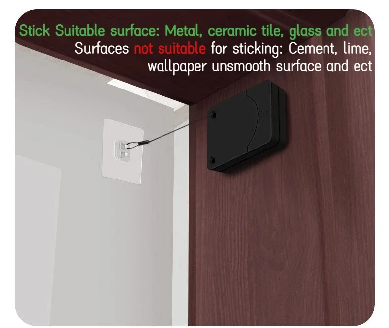Home Automatic Wooden Door Closer Punch Free Quiet Auto Slow Closing Device For Cabinet Fridge Kitchen Sliding Door House Gate