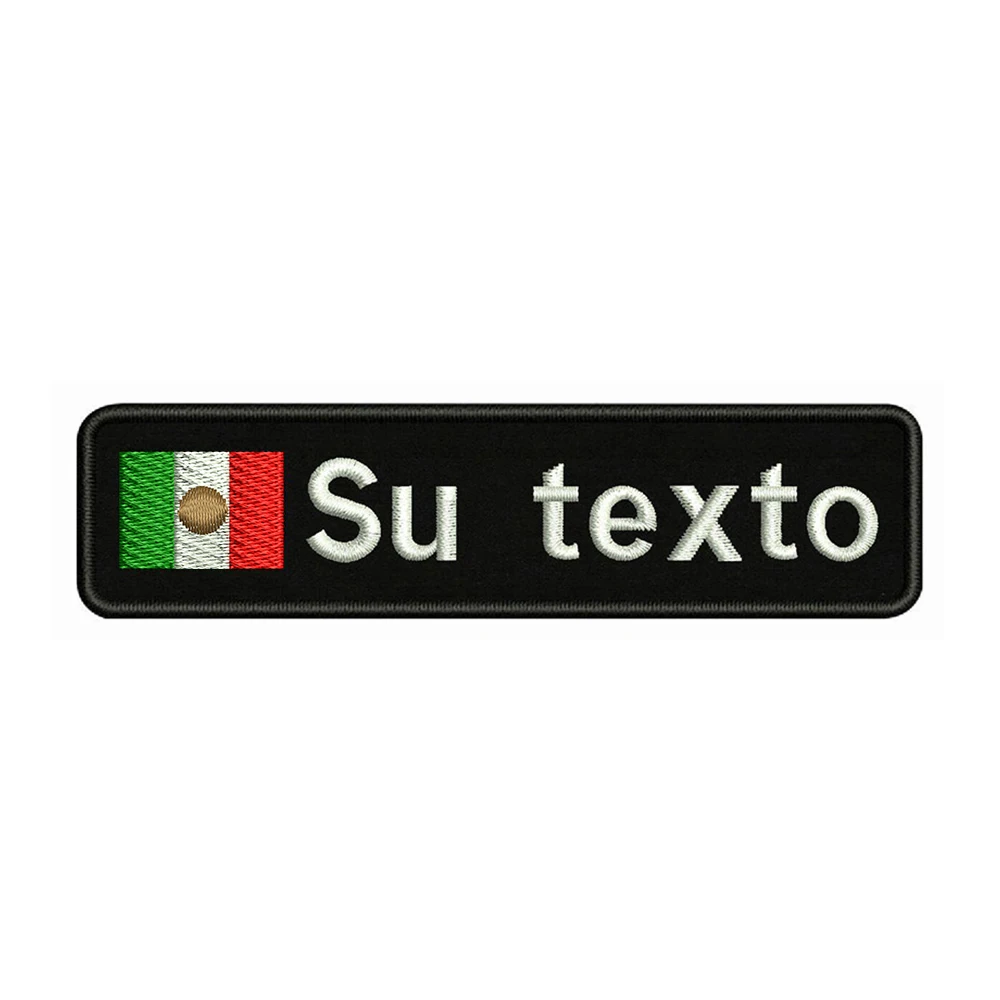 Mexico Flag Embroidered Patches IR Reflective Mexican Flags Tactical Army  Military Emblem Appliqued Chevron 3D Embroidery