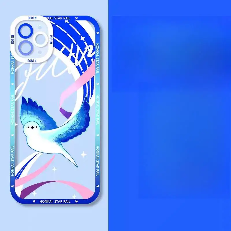 Soft Firefly Silicone Case with Honkai Star Rail Design