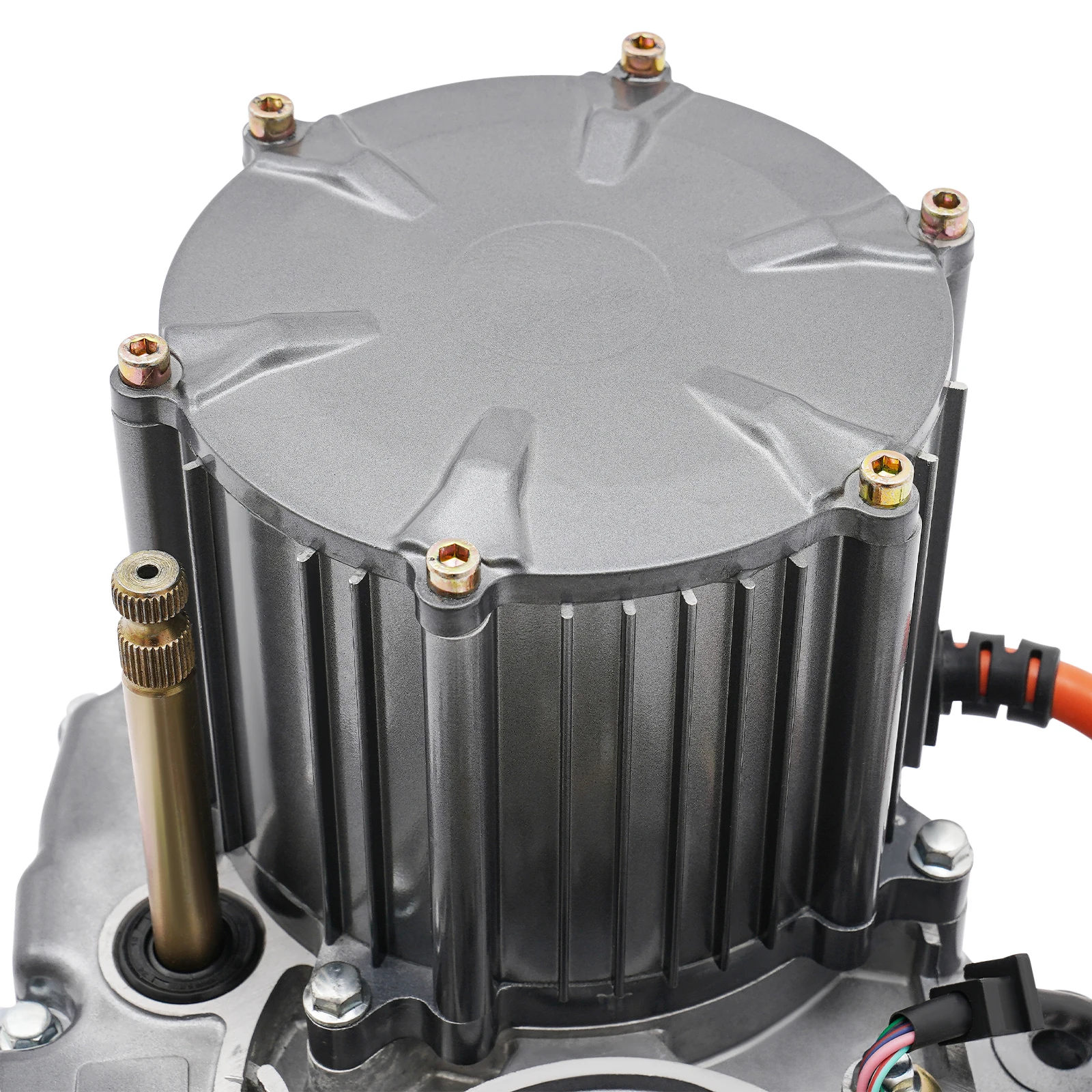 1000 W DC 60–72 V bürstenloser Gleichstrommotor-Kit und Controller, Elektromotor, DIY-Konverter-Kit, Elektromotor-Kit zum Umwandeln von Strandautos – Detail 4