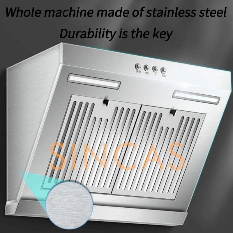 Mini Range Hood Household Strong Suction Force KitchenSide Suction Apartment Rental Room Single Stove Small Size Simple Type 2