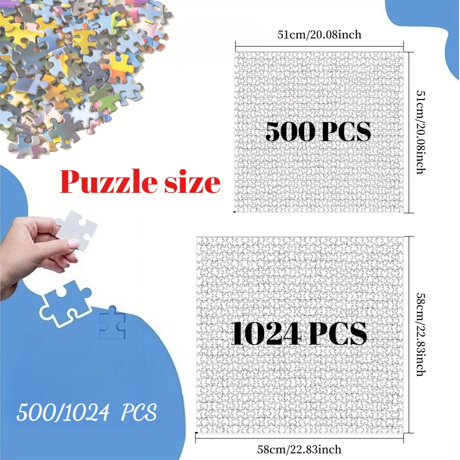 500PCS/1024PCS 직소 퍼즐 어두운 집 풍경 게임룸, 침실, 가정 장식 선물용 도전적인 가족 활동 게임