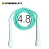 Long CC handle 15cm robust anti break easy hold beginner soft pvc jump rope skip freestyle elevate excersise fitness 4