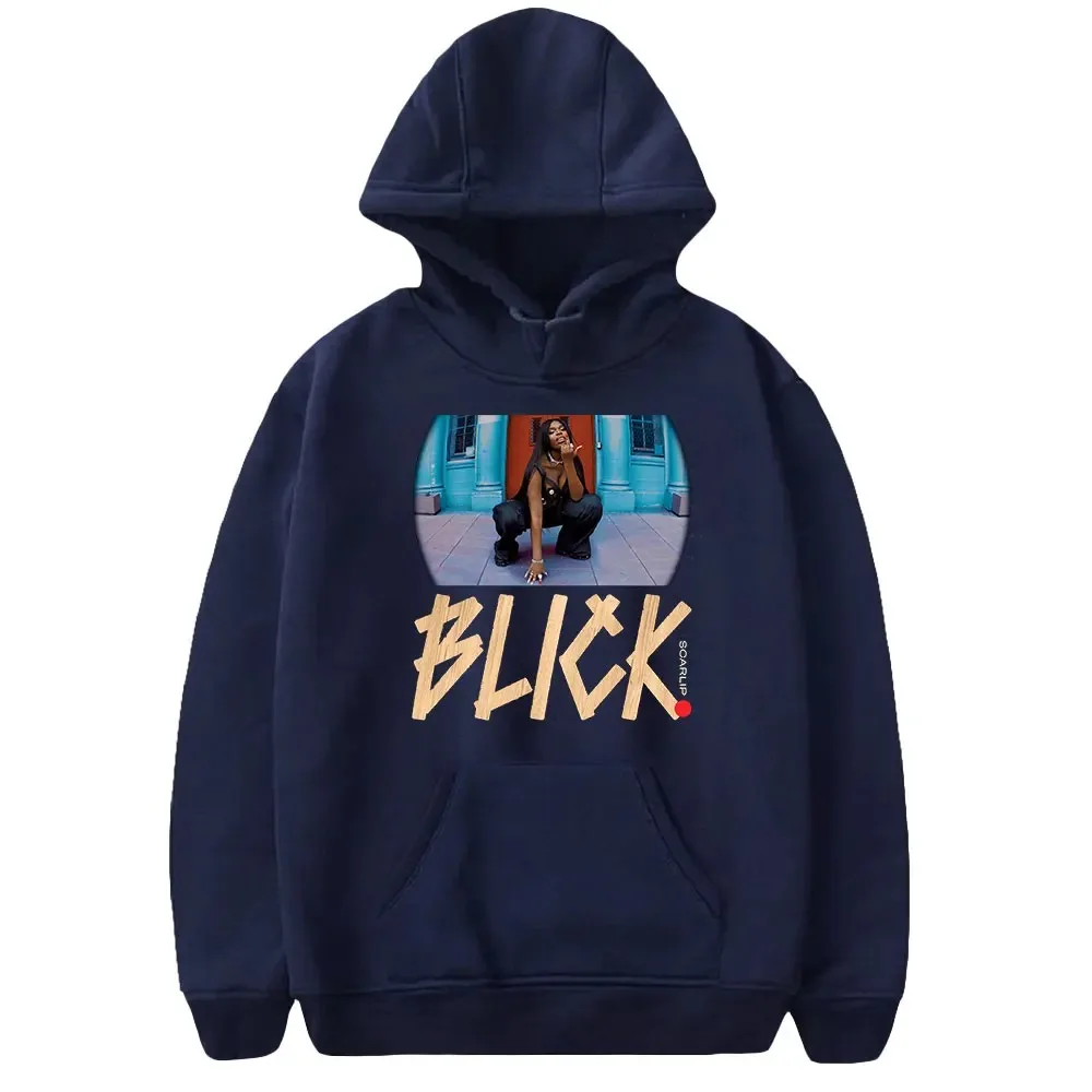 Moletom com capuz scar labial masculino e feminino, pulôver de manga comprida, moletons com capuz, streetwear casual unissex,