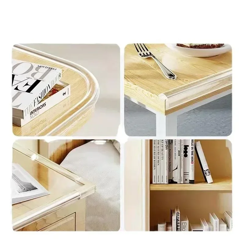 Children's Transparent Anti-collision Strip PVC Transparent Soft Baby Table Edge Wall Corner Glass Coffee Table Edge Protective