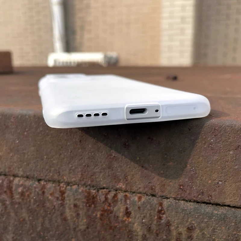 Matte Transparent Ultra Thin Soft Silicone Phone Case - Simple Bumper Design