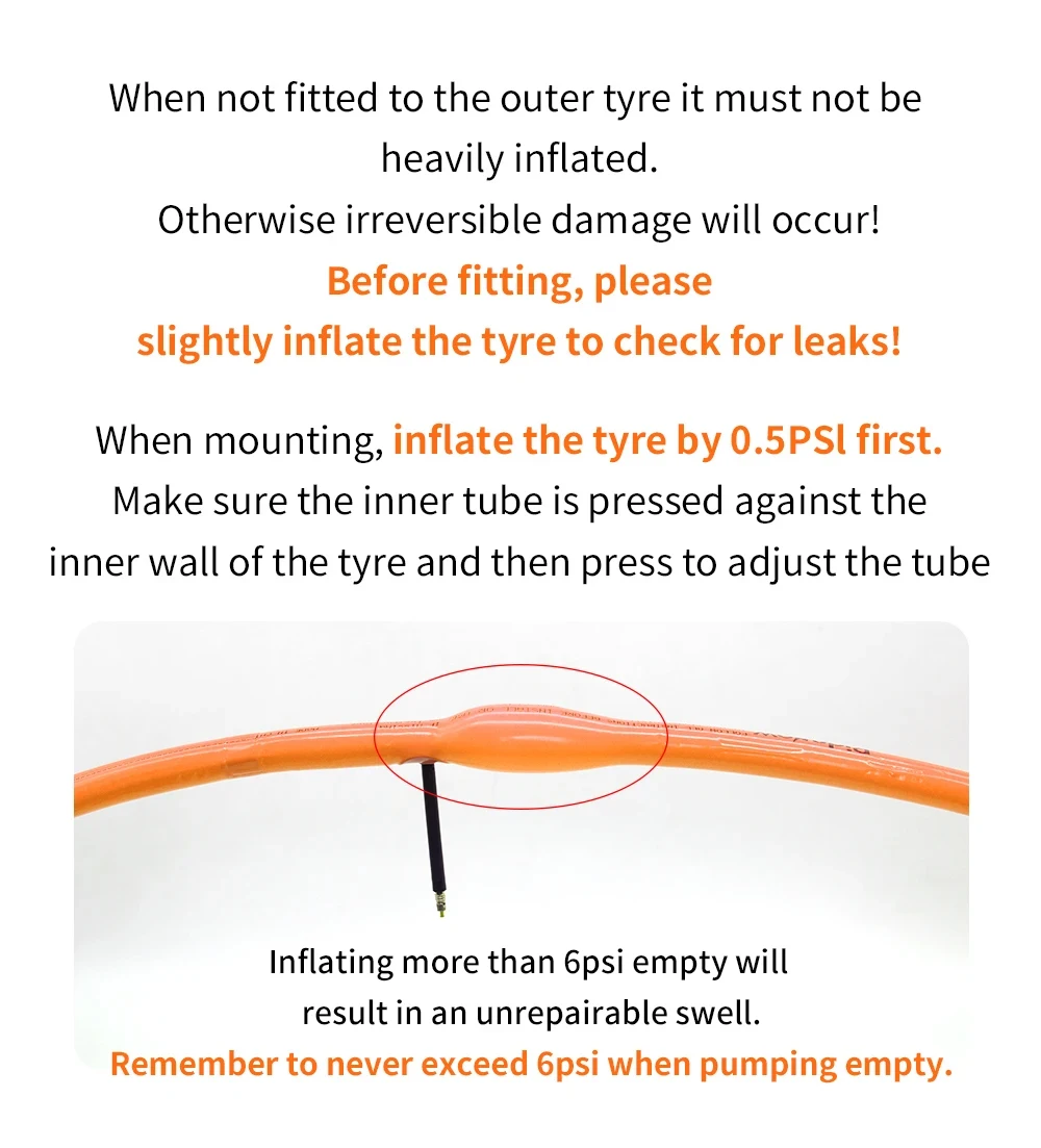 Description Picture 2 of itemThinkRider 2PCS Ultralight 28g Bike Inner Tube 700X18 25 28 Road Bicycle TPU Material Tire 65mm Length French Valve