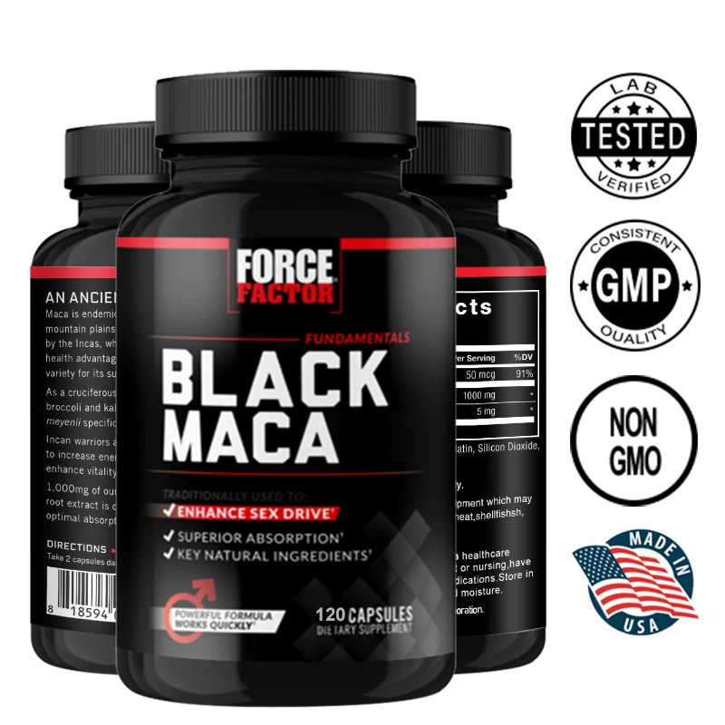 

Капсулы Black Maca помогают поддерживать здоровое настроение и баланс во время менопаузы и улучшают вирилити