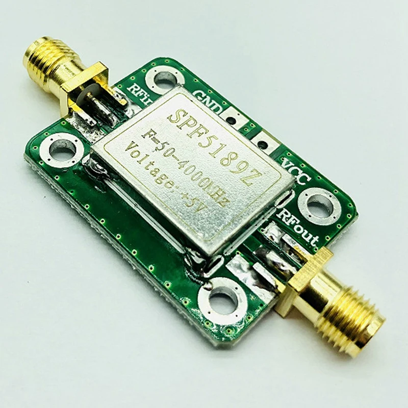 RF 증폭기, 저잡음 LNA 50 4000MHz, SPF5189Z RF 증폭기, FM HF VHF UHF 라디오 신호 증폭용