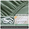 Elastic Jacquard Fabric Sofa Cover For Living Room Geometric ArmChair Knitted Thick Sofa Slipcovers1/2/3/4Seat Sofa Couch Cover 5