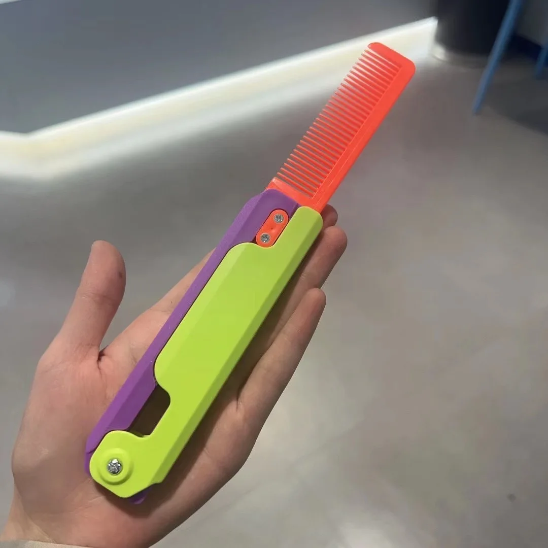 여아용 피젯 크리에이티브 헤어 빗, 3D 중력 미니 빗, 재미있는 당근 빗, 감압 장난감, 압력 완화 빗, 신제품