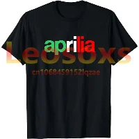 

Aprilia logo men's summer 100% cotton printed women's T-shirt S-6XL