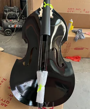 Black Upright Rockabilly Double Bass