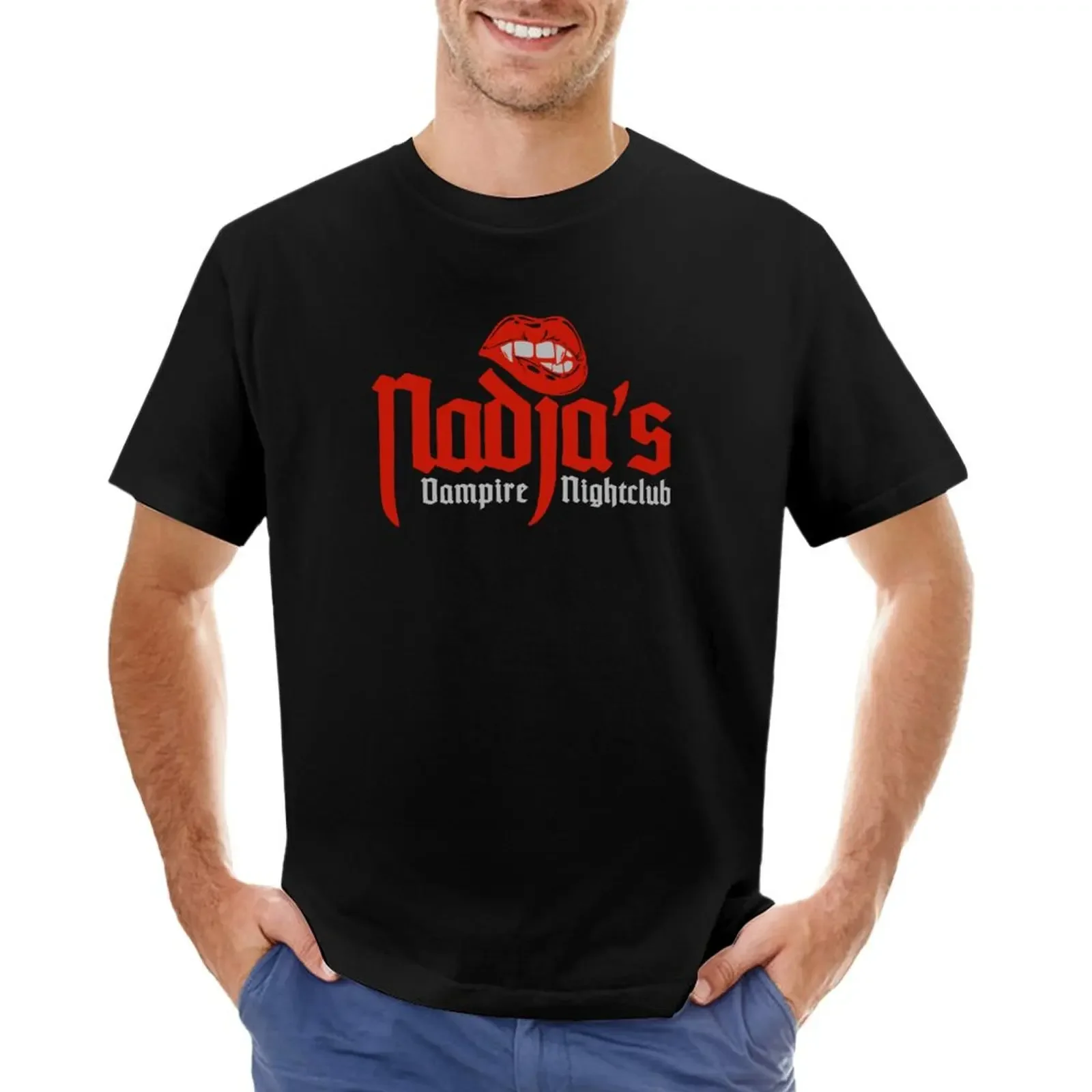 

Nadja's Vampire Nightclub T-shirt for a boy animal prinfor boys plain mens champion t shirts