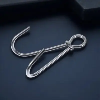 1Pcs 316 스테인레스 스틸 다이빙 더블 후크 리프 드리프트 후크 수중 안정성 저항 스쿠버 다이빙