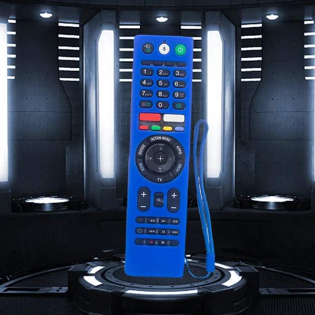 Védő Burkolat Szilikon Távirányító Fedélvédő Szeszélyes Csúszásgátló Tartozékokkal A Sony Rmf-Tx310E Tx310U Tx300B-Hez - Image 3