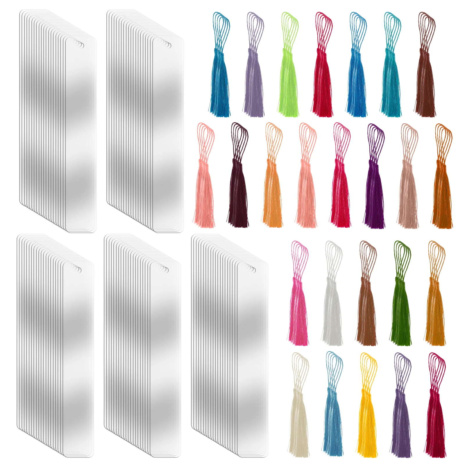 علامات الكتب الأكريليك الشفافة متعددة الوظائف ، عل...