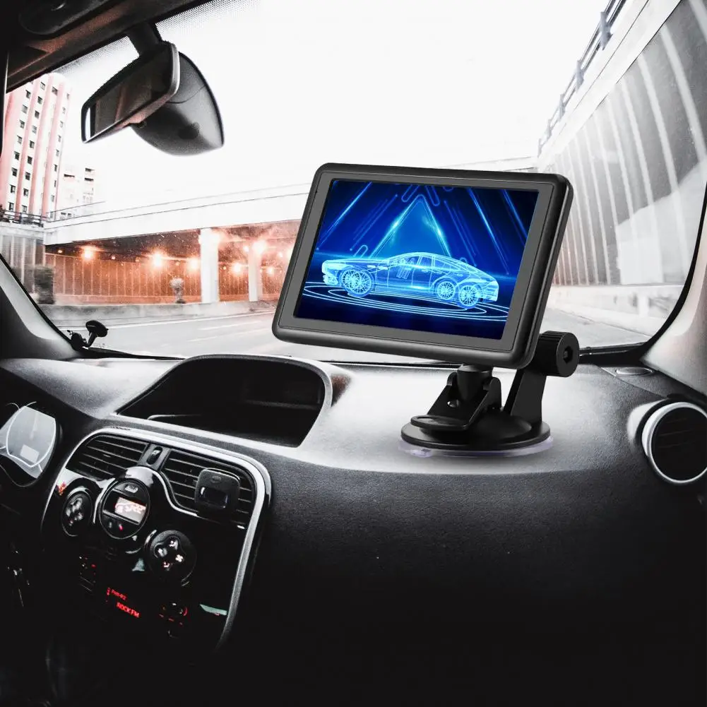 5 inch GPS Navigator High resolution Intelligent Voice Broadcast 8GB Flash Memory Multi language Car GPS Navigation