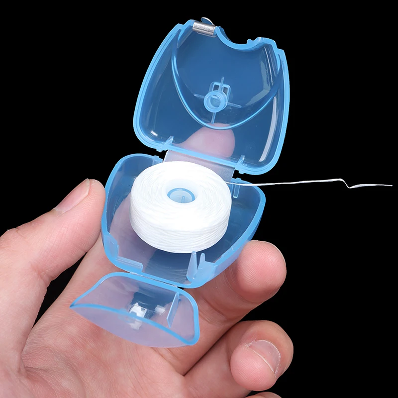 

50m Dental Floss Peppermint flavor Oral Hygiene Teeth Cleaning Interdental Brush