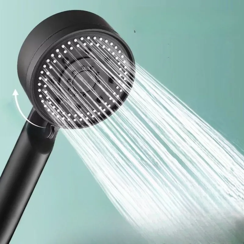5 Modes Shower Head Adjustable High Pressure Water Saving Shower Head Water  Massage Shower Head Hook Hose Bathroom Accessories - AliExpress