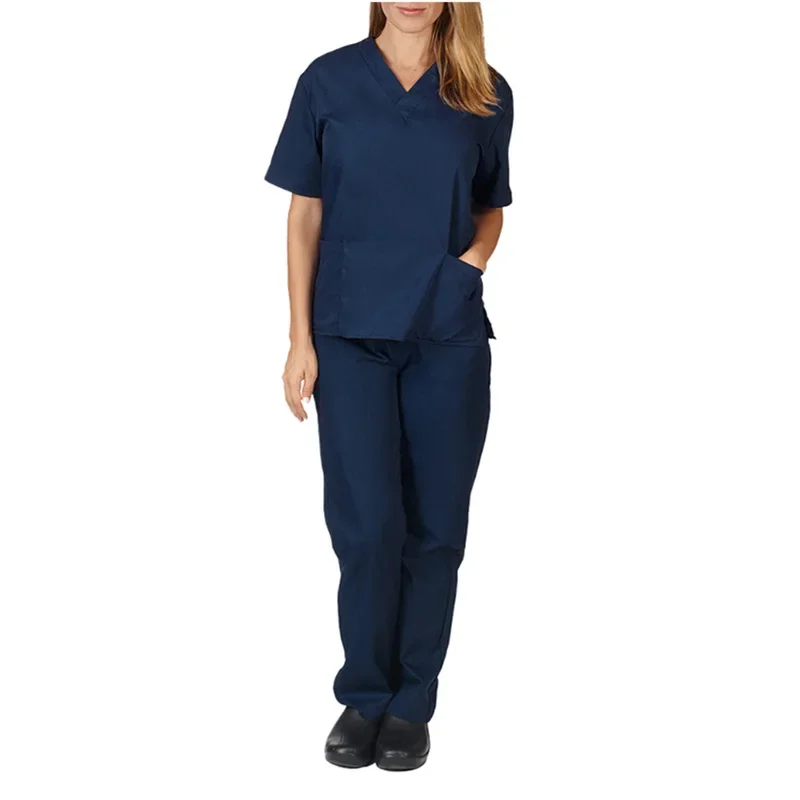 Surgical Clothes Isolation Clothes Work Operating Room Short-sleeved Hand Wash Women's Suit Short Nurse