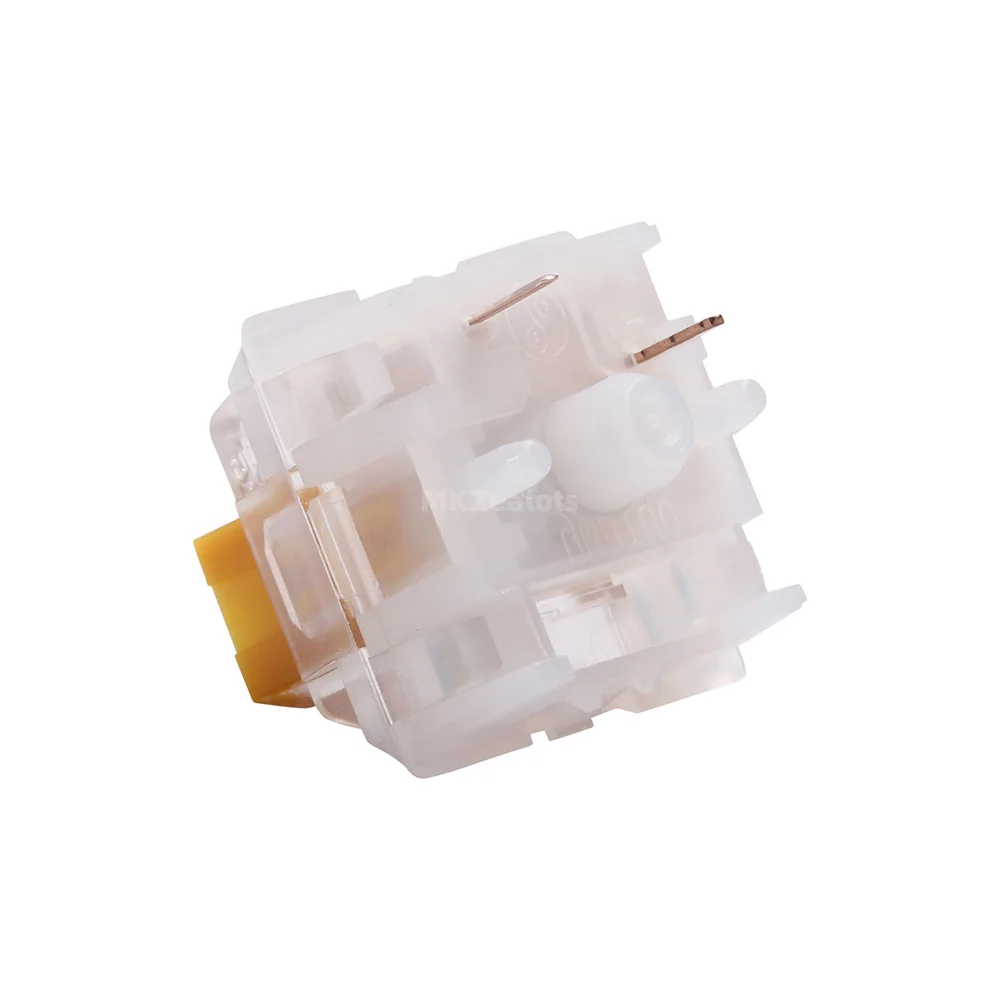 GAZZEW RGB 두꺼운 촉각 스위치, 기계식 키보드 맞춤형 방진 스템, 5 핀, 65g 하단, U4Tx