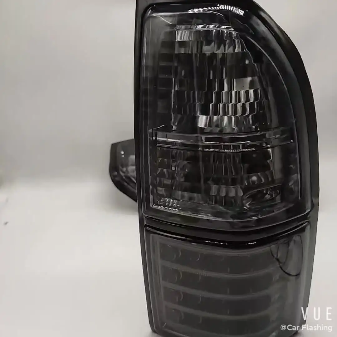 achterlicht Auto Achterlicht Voor Toyota Prado Voor Land Voor Cruiser 90 1997-2002 Turn Voor Signaal Waarschuwing Stop Fog lamp Achterlicht(Red White
