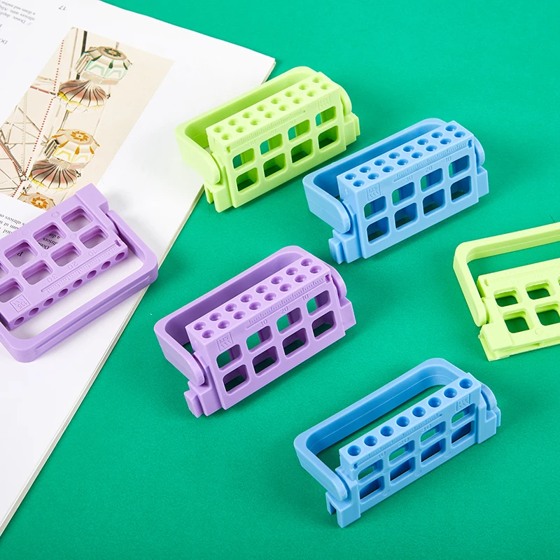Endo dentale canale radicolare porta file trapano misura righello