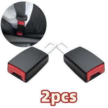 1/2pcs Auto Cintura di Sicurezza Extender Cintura di Sicurezza Extender Cintura di Sicurezza Imbottitura Estensione Fibbia Spina Fibbia Cintura di Sicurezza Clip di Accesso Auto