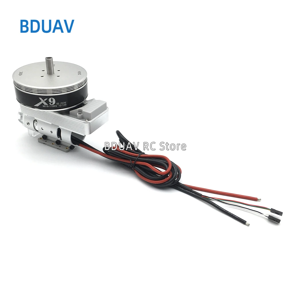 

1PCS Hobbywing X9 Power System 9616 110KV 12-14S with ESC+Motor ComBo for 10L16L 20KG multirotor EFT E416P Agricultural Drone