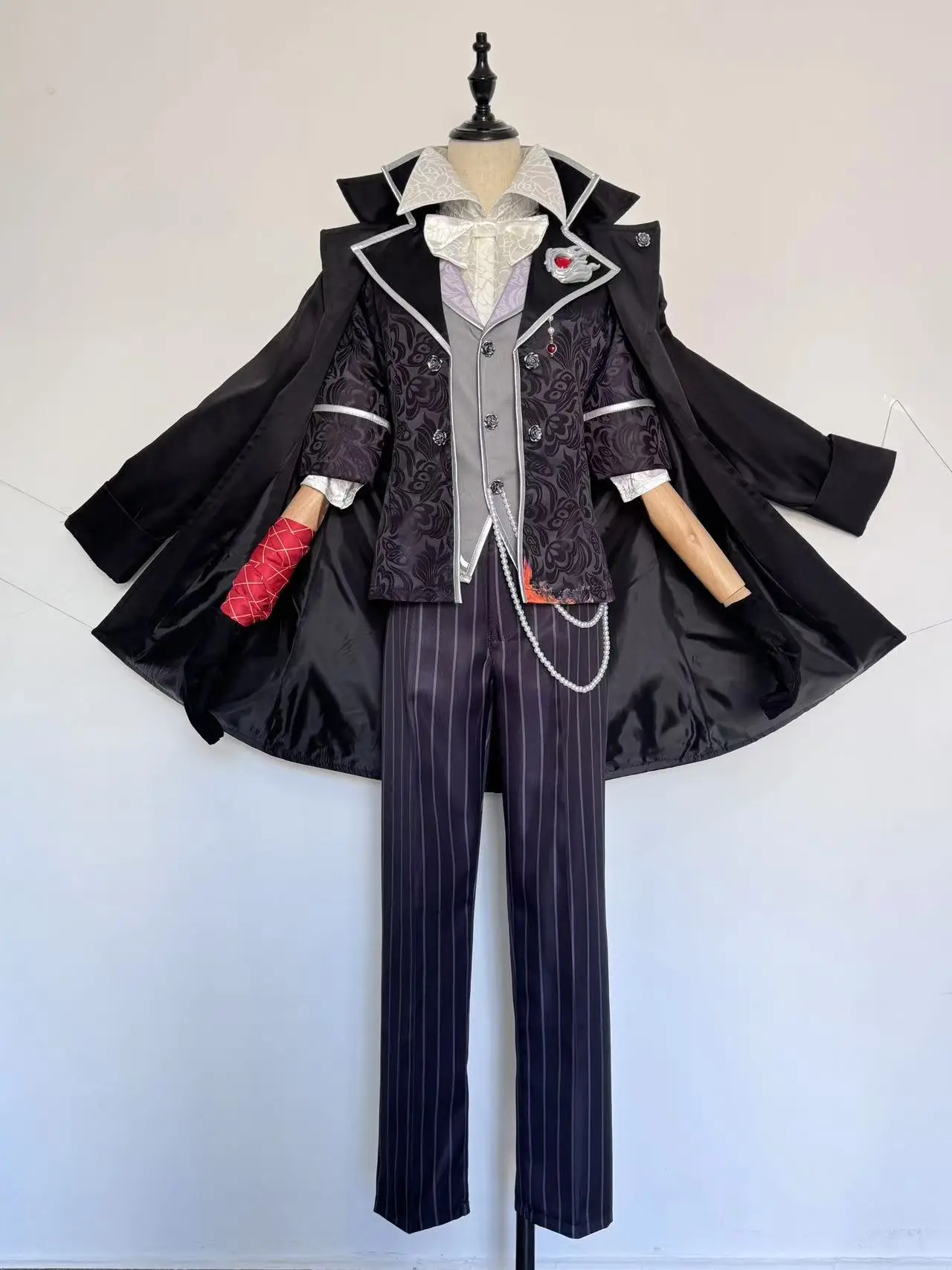 Game Identity V Frederick Kreiburg Cosplay Wig The Forgotten George Uniform Halloween Role Play Costume 2
