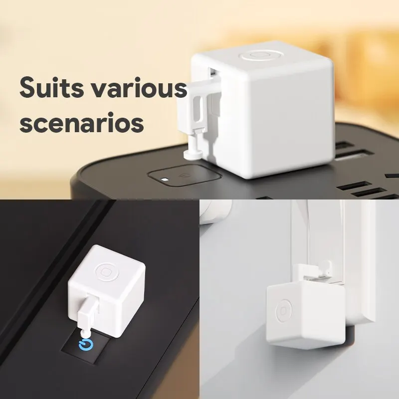 Tuya Zigbee Bluetooth Fingerbot Plus Robot Button Pusher Switch Bot Smart Home Work With Alexa Google Home Smart Life App 3