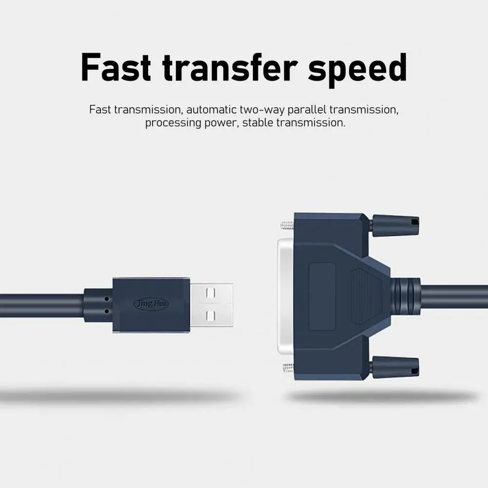 

Convenient Printer Cord Plug Play Wear-resistant 1.2m Printer Converter Cable Good Conductivity