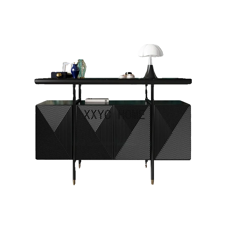 

Роскошная итальянская консоль, высококачественный домашний шкаф