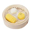 500pcs Round Square Steamed Bun Papers Non-stick Household Snack Bread Cake Steamer Oil Paper Pads 4