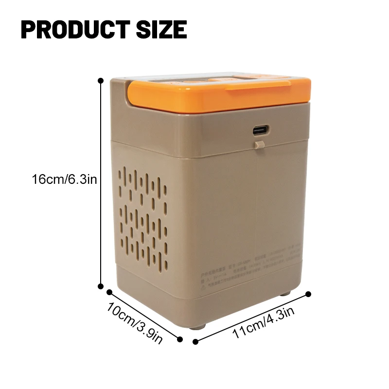 WESTTUNE Elektrikli Şişirme Pompası Taşınabilir Kablosuz Hava Kompresörü Şişirme/Boşaltma Pompaları Uyku Minderleri için Işıklı Hava Yatağı