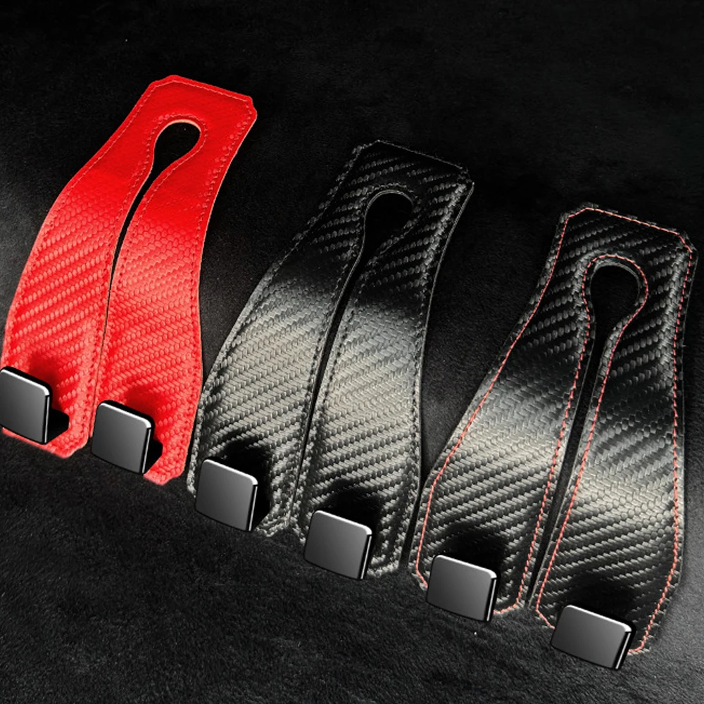 Car Headrest Hook Dual Hook 20KG Load-Bearing Alloy Hanger Tool