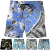 Funny 3d Printed Dollar Beach Shorts For Men Kids Summer Personalized Fashion Swim Trunks Cool Street Short Pants Women Clothing 2